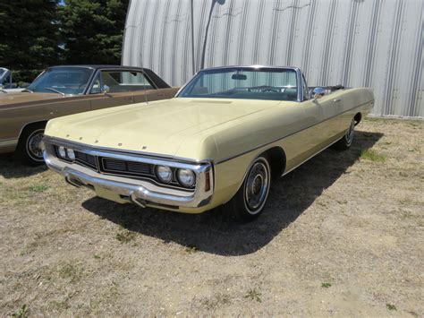 Lot 20g Rare 1970 Dodge Polara Convertible Vanderbrink Auctions