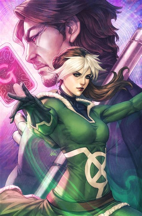 One Of My Favorite Variant Rogue Covers By Artgerm Astonishing X Men