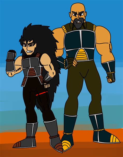 J Reverse Raditz And Nappa Redesign By The Jmp On Deviantart
