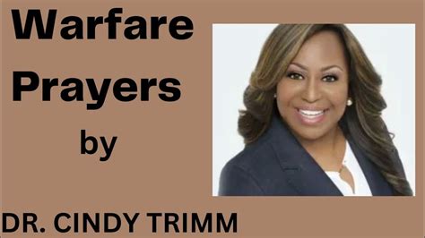 Warfare Prayers Dr Cindy Trimm Youtube
