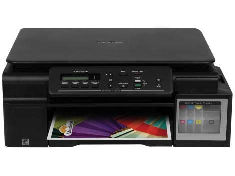 First it has a tray in the entrance for feeding paper, so in contrast to prime feeding printers like epson cannon hp etc which occupy vertical space. MagaLu - Multifuncional Brother DCP-T500W Tanque $ 949 ...