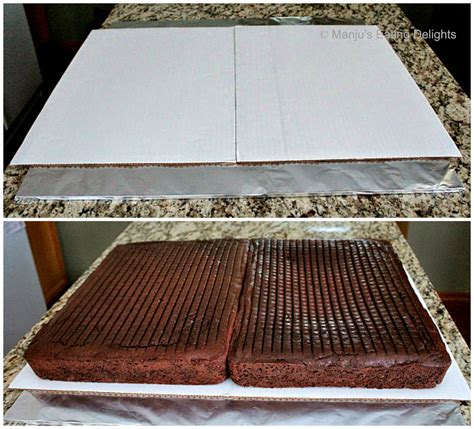 Behind the vanilla sheet cake recipe. Manju's Eating Delights: The making of a Full Sheet Cake at home