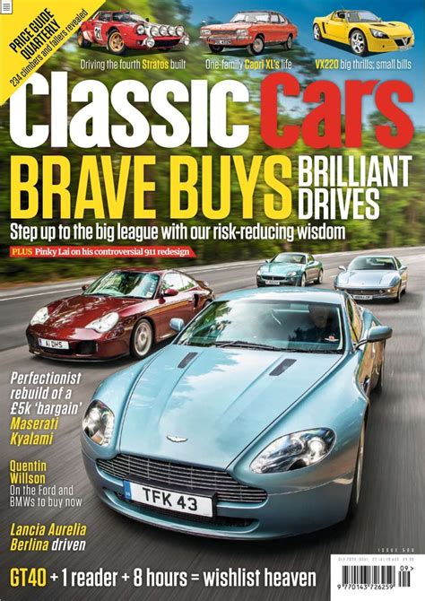 Classic Cars Is The Original Classic Car Magazine It Defined The World