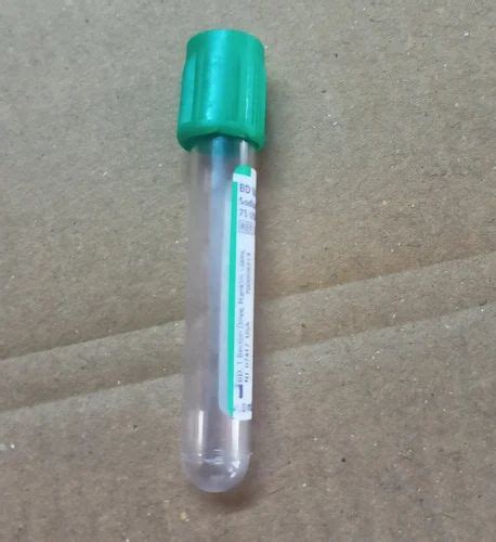 10ml BD Vacutainer Sodium Heparin Tubes At Rs 8 Piece Blood