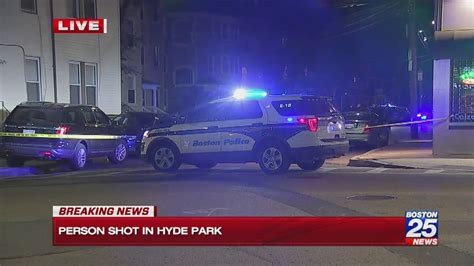 boston police investigating after one person shot in hyde park boston 25 news