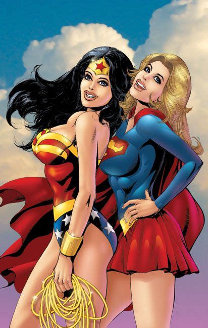 Ww And Supergirl Wonder Woman Girl Superhero Supergirl