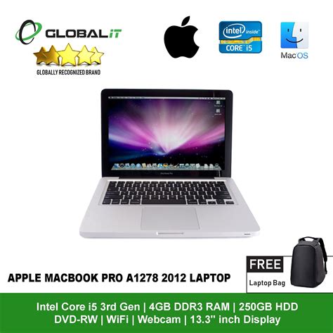 Macbook Pro 2012 A1278 I5 133 Refurbished Global Group