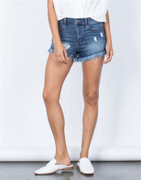 So Frayed Denim Shorts 2020ave