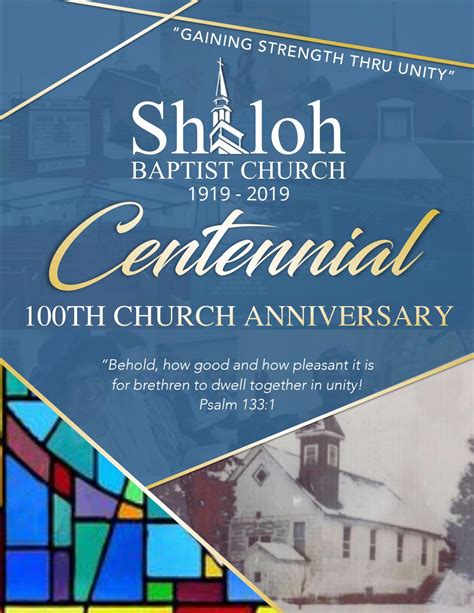 Shiloh Baptist 100th Church Anniversary By A Lasting Impression Issuu