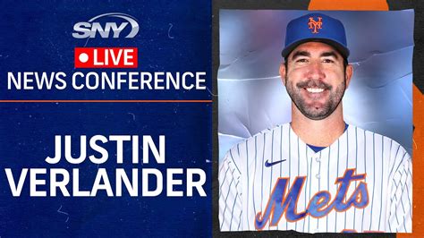 Justin Verlander Is Introduced As A New York Met Mets Introductory