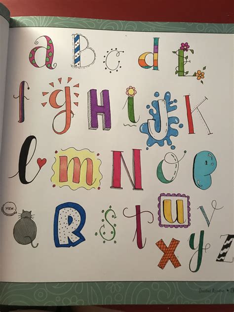 Alphabet Lettering Doodles Writing Alphabet Alphabet Doodle Doodle