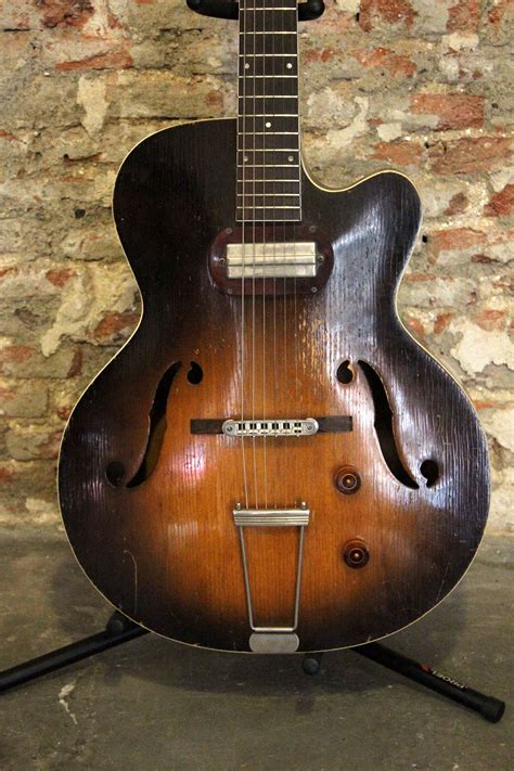Silvertone S1322 1960 Natural Guitar For Sale Headbanger Rare Guitar