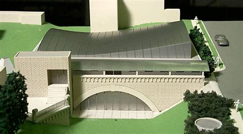 Cincinnati Arts Center Architectural Model Howard Architectural Models