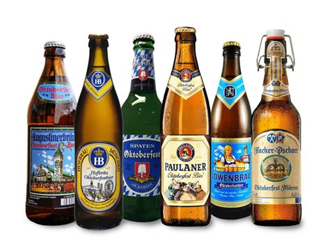 The Genuine Beers Of Munich Germany During Oktoberfest