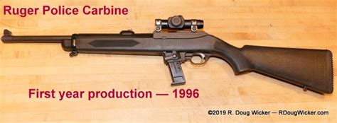Ruger Original Police Carbine Pc9 — A First Look R Doug Wicker