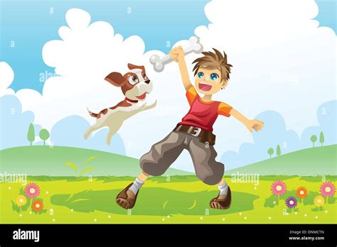Boy Drawing Dog Hi Res Stock Photography And Images Alamy