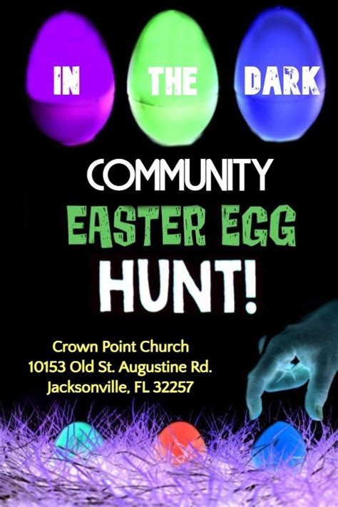 Community Easter Egg Hunt Crown Point Church