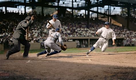 For Love Of The Cards Amazing Baseball Photos In Color