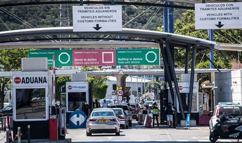 Gibraltar Conflict Fears As New Warning Issued Over Eu Border Guards
