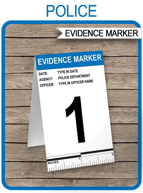 Evidence Markers Printable Printable Word Searches