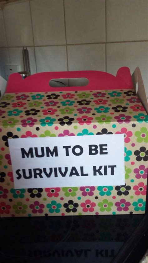 Survival Kit Survival Kit Survival Baby Shower
