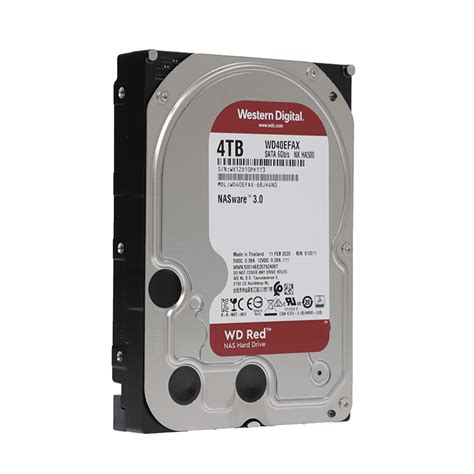 4tb Wd Wd40efax Red Nas 5400rpm 256mb Hard Drives Photopointlv