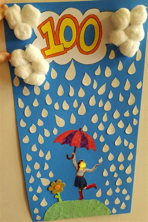 Completed 100th Day Project 100th Day Of School Crafts 100 Day Of