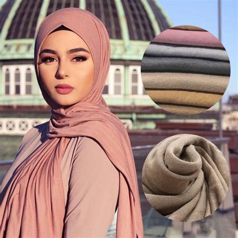 Stretchy Jersey Hijab In 2021 Instant Hijab Head Scarf Jersey Scarf