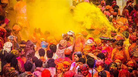Braj Ki Holi Barsana Vrindavan And Mathura Holi Celebrations