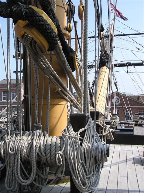 Hms Victory Bowsprit Mast And Rigging Bonzowiltsuk Flickr