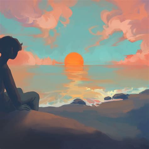 Anime Boy Sunset Wallpapers Wallpaper Cave