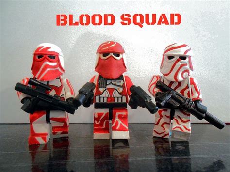 Star Wars Blood Squad Custom Minifigures Custom Lego Minifigures
