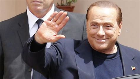 Italy S Berlusconi Spends His First Day Performing Community Service At A Alzheimer S Patients