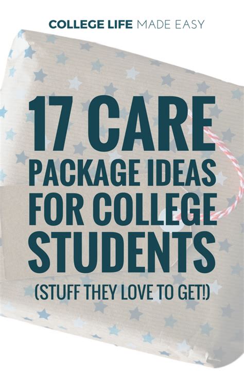 100 Ideas For A College Care Package Students Favorites