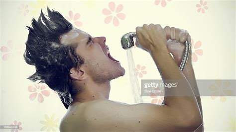Man Singing In The Shower With A Mohawk Photo Getty Images