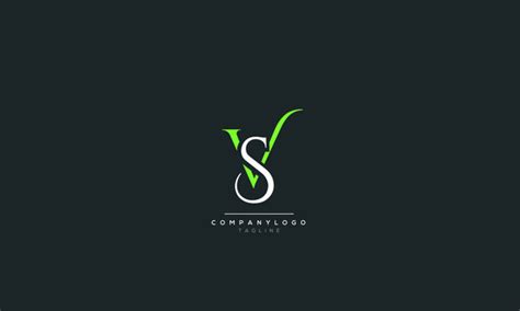 Sv Logo Design Vector Ubicaciondepersonascdmxgobmx