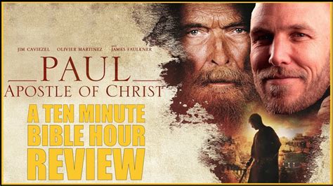 He was converted into a christian after which he encountered christ on the way to damascus. Finally a Good Christian Movie? Paul, Apostle of Christ ...