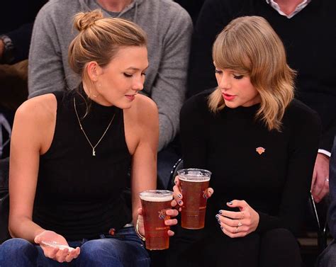 Taylor Swift And Karlie Kloss Best Friends At The Knicks Gamelainey