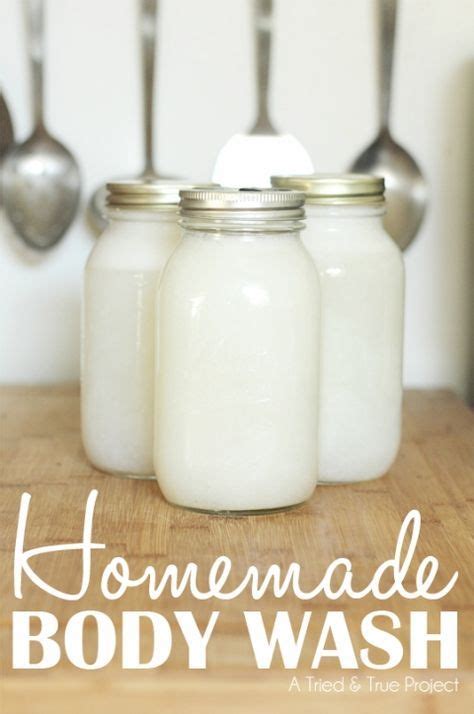 Make Your Own Body Wash With Just Three Basic Supplies Homemade Body
