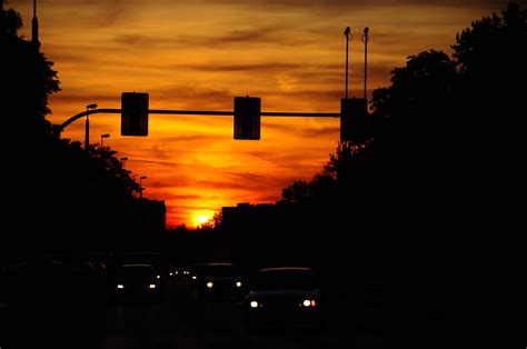 Free Images Silhouette Light Cloud Sky Sunrise Sunset Traffic