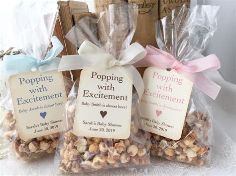 Baby Popcorn Favor Bags Baby Shower Popcorn Favor Bags Popping Favors
