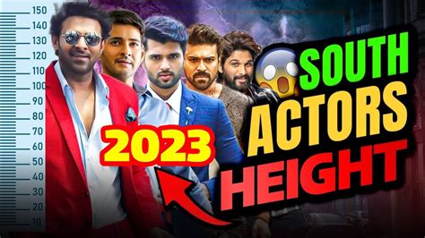 South Indian All Actors Real Height 2023 South Indian Actors Height