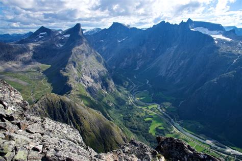 Trollveggen Troll Wall In Romsdal