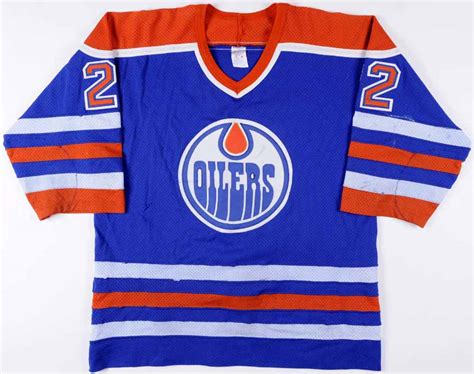 Tulsa oilers game worn jersey. 1989-90 Charlie Huddy Edmonton Oilers Game Worn Jersey - Stanley Cup Season: GAMEWORNAUCTIONS.NET