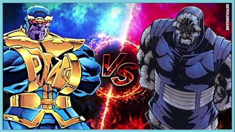 He's the man behind the man behind the crime syndicate's plans and the true big bad. DARKSEID Vs THANOS (DC Vs Marvel) - YouTube
