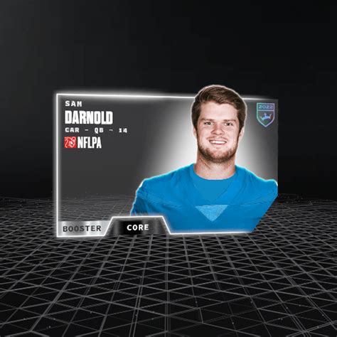 Sam Darnold 2022 Booster Set Core Nft For Sale 2022 Reignmakers Football Reignmakers