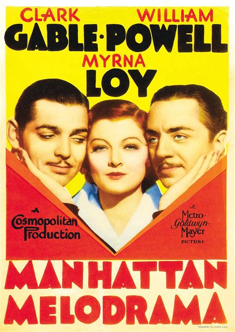 Happyotter: MANHATTAN MELODRAMA (1934)