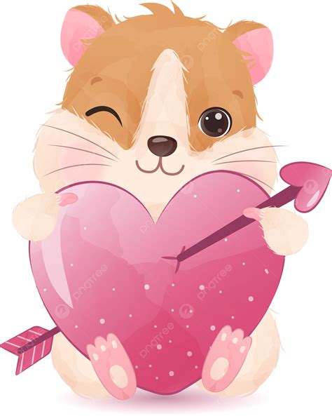 Ilustração Bonito Do Hamster Png Clipart De Hamster Ilustração De