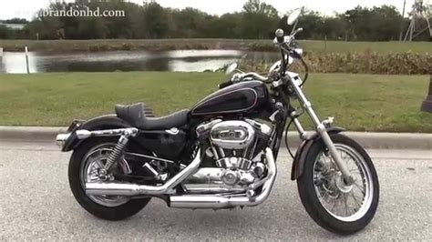 2007 Harley Davidson Sportster 1200 Custom For Sale Youtube