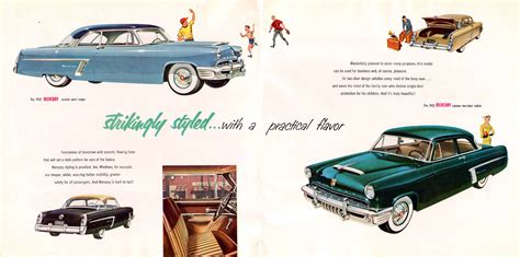 1952 Mercury Brochure